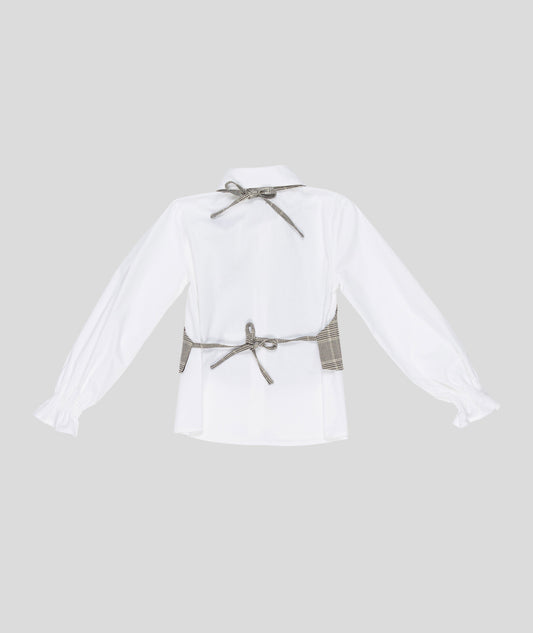 CAMICIA + GILET GIRL LULU BY MISS GRANT - LL3178