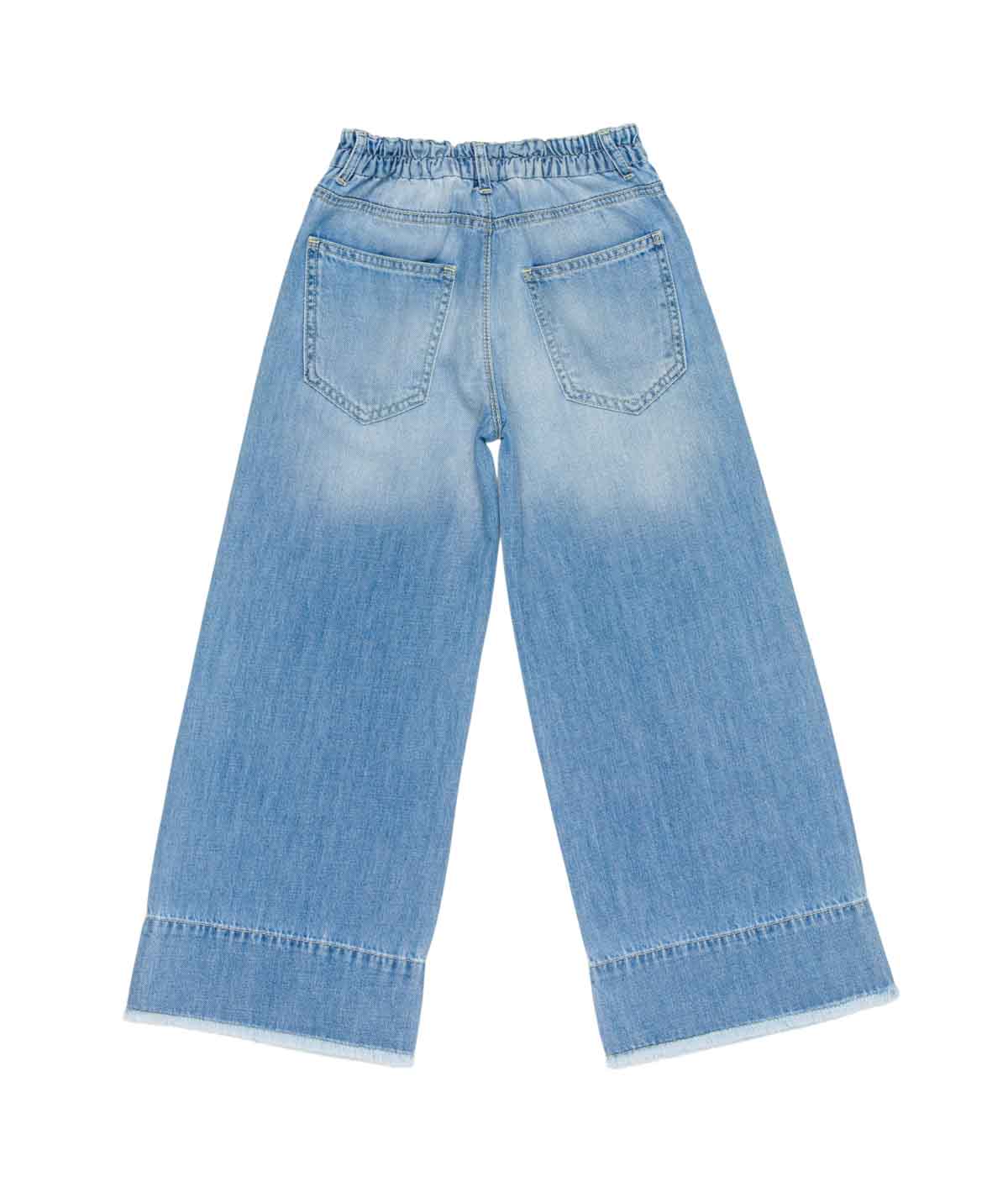 JEANS GIRL CON STRASS LULU BY MISS GRANT - LL4137