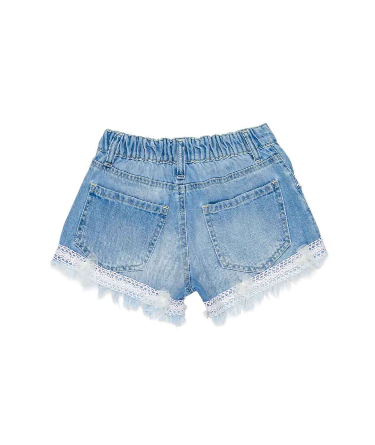 SHORTS JEANS GIRL LULU BY MISS GRANT - LL4139