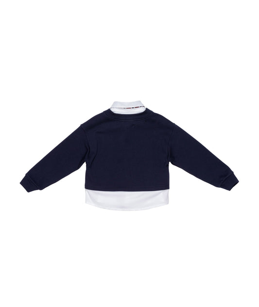 FELPA + CRAVATTA GIRL SO TWEE - ST0130