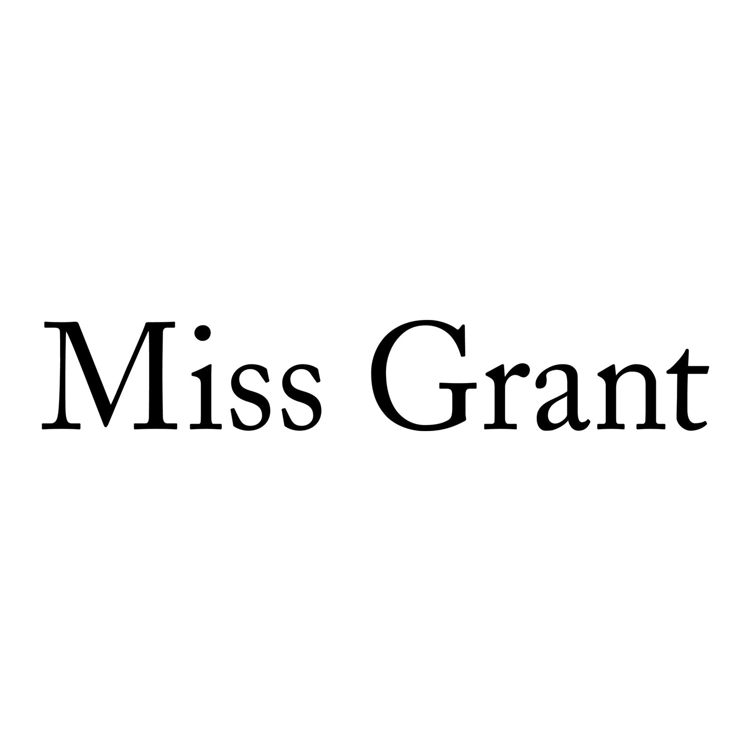 Miss Grant