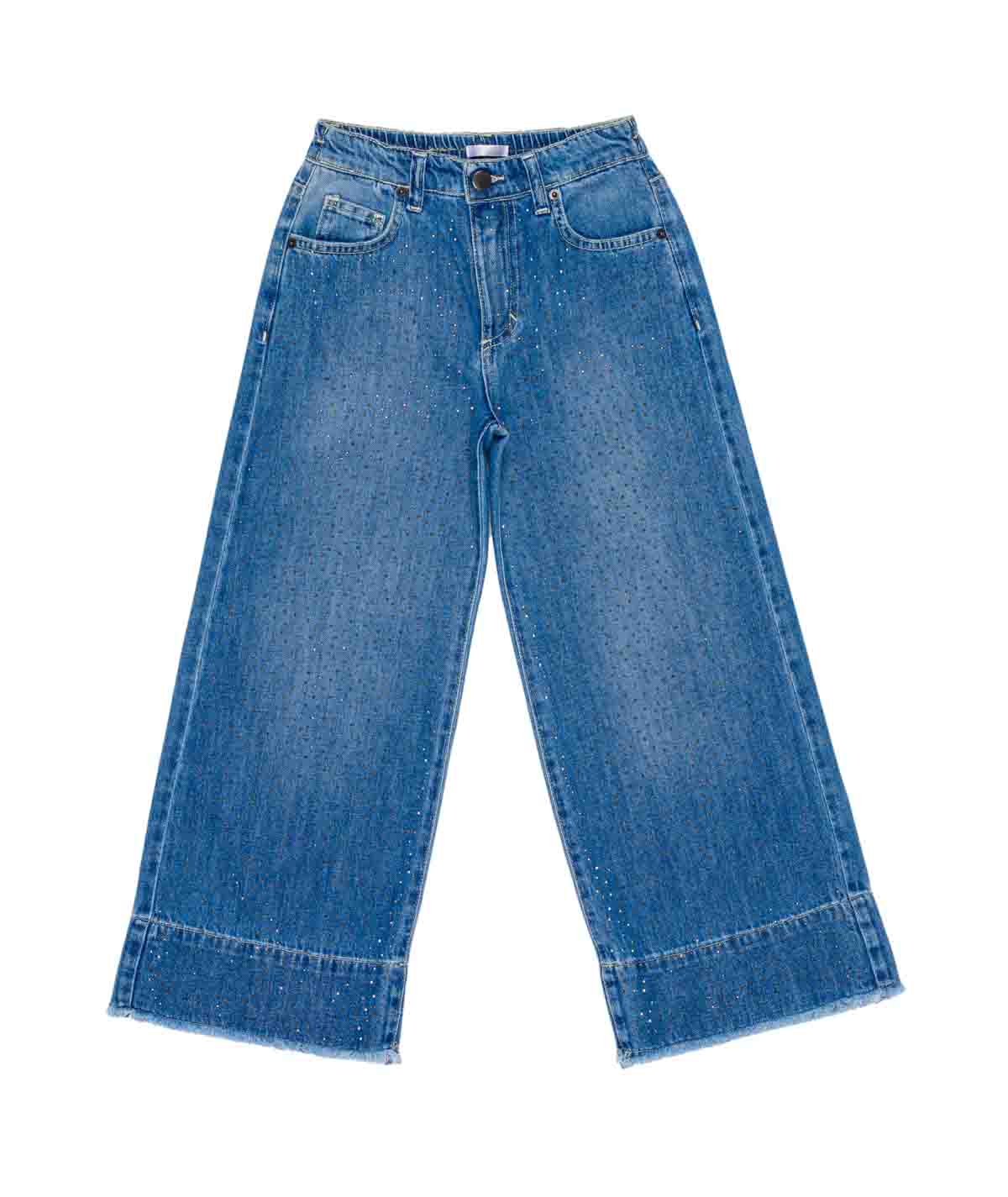 JEANS GIRL CON STRASS LULU BY MISS GRANT - LL3741