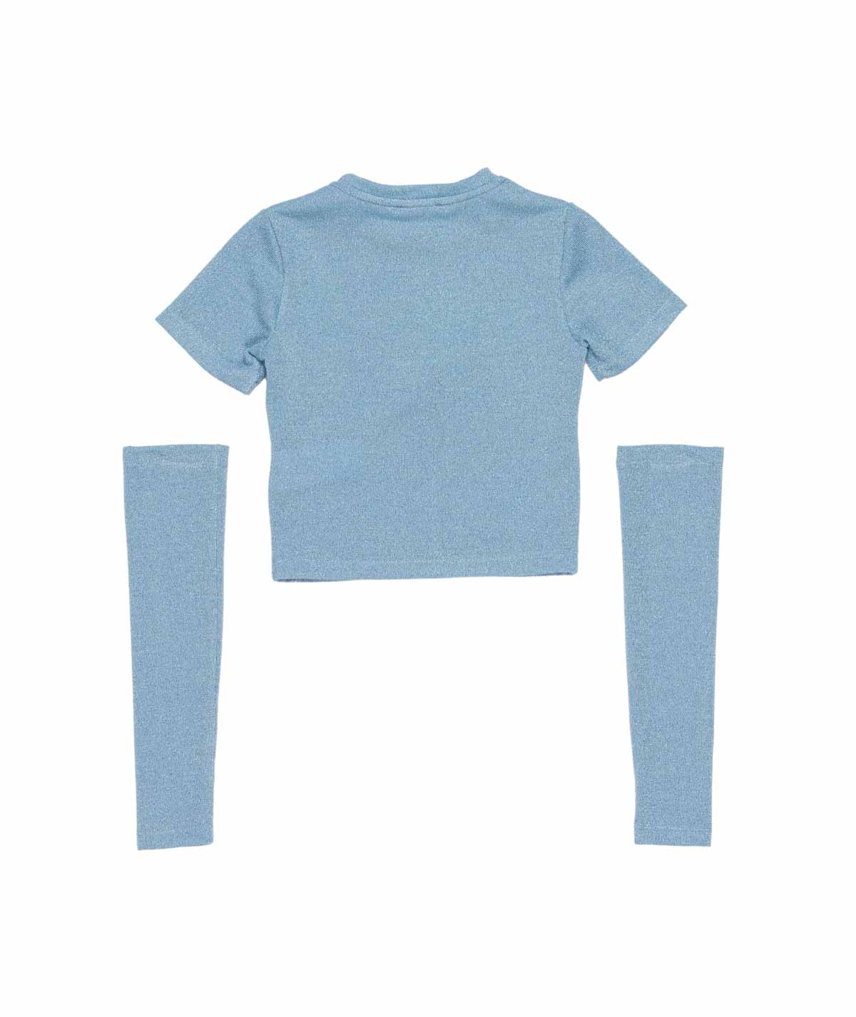 T-SHIRT + MANICOTTI GIRL LULU BY MISS GRANT - LL3842