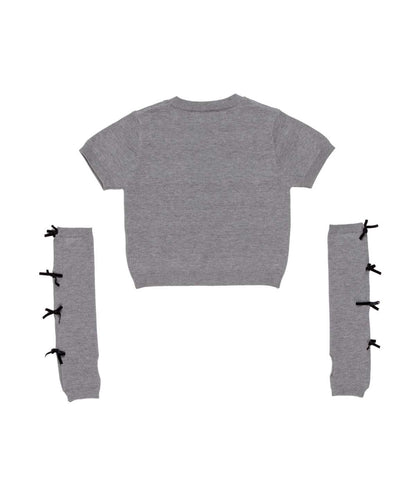 MAGLIA + MANICOTTI GIRL LULU BY MISS GRANT - LL3888