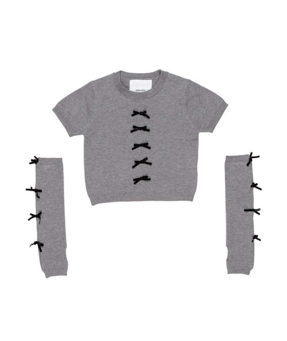 MAGLIA + MANICOTTI GIRL LULU BY MISS GRANT - LL3888