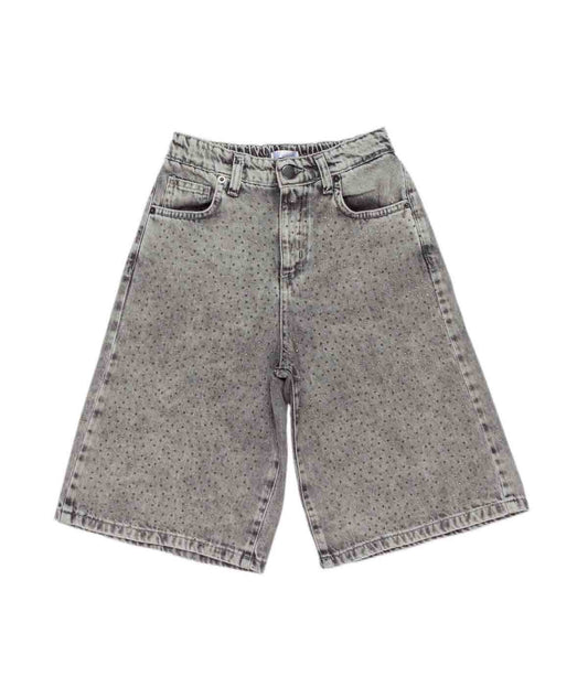 BERMUDA JEANS GIRL CON STRASS LULU BY MISS GRANT - LL3922