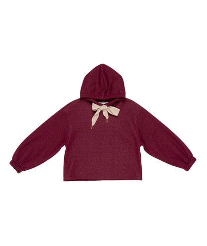 FELPA CAPPUCCIO GIRL LULU BY MISS GRANT - LL3960