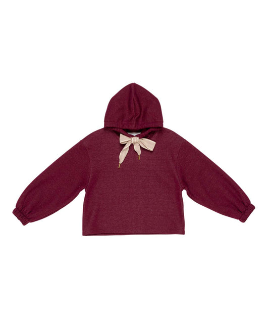 FELPA CAPPUCCIO GIRL LULU BY MISS GRANT - LL3960