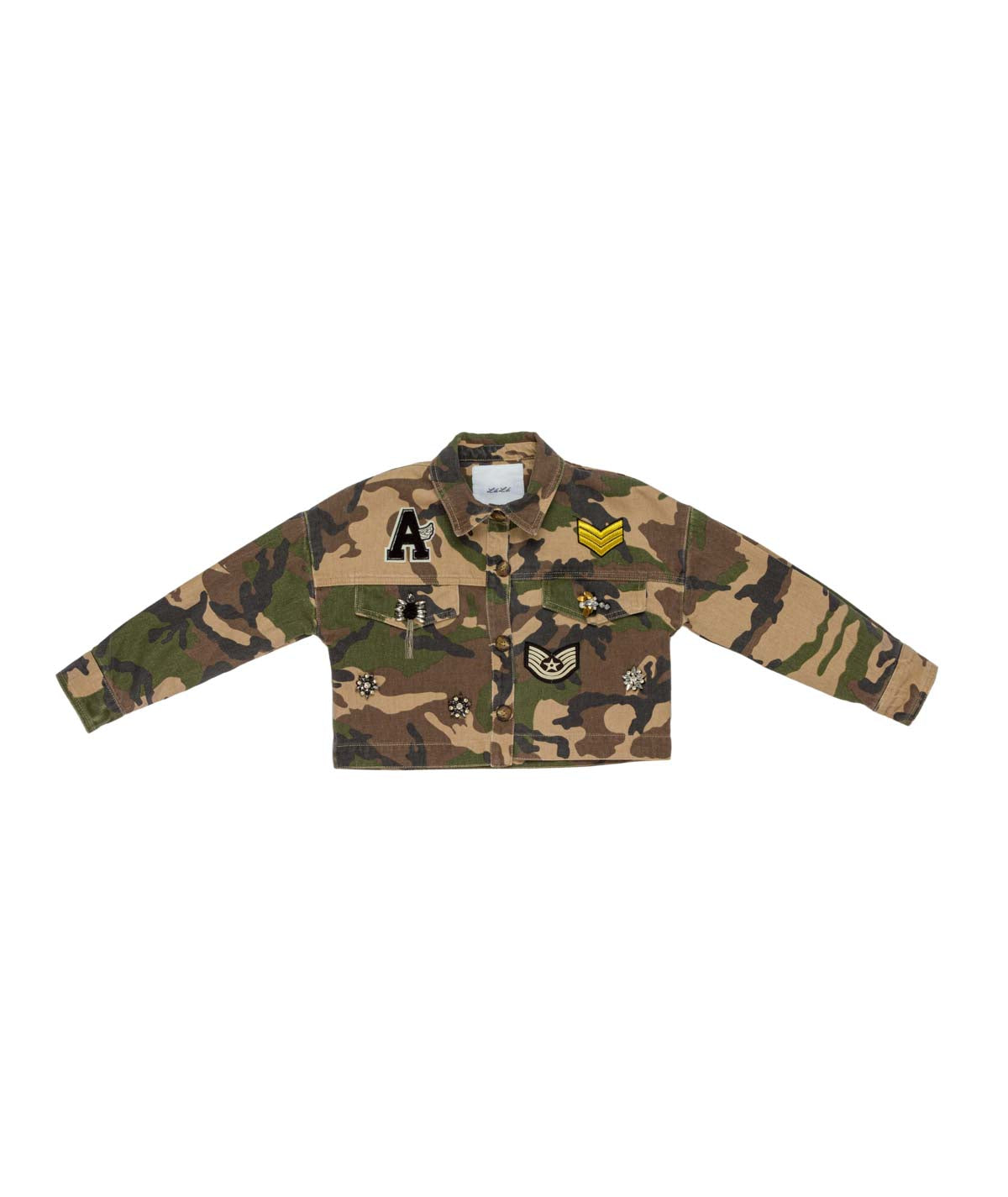 GIUBBOTTO GIRL CON APPLICAZ. LULU BY MISS GRANT - LL4016