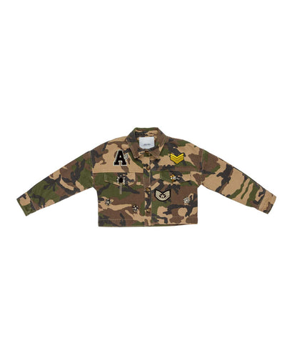 GIUBBOTTO GIRL CON APPLICAZ. LULU BY MISS GRANT - LL4016