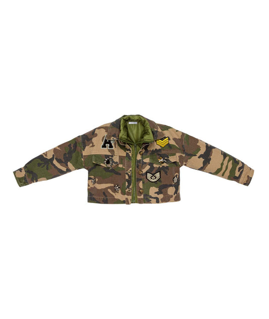 GIUBBOTTO GIRL CON APPLICAZ. LULU BY MISS GRANT - LL4016