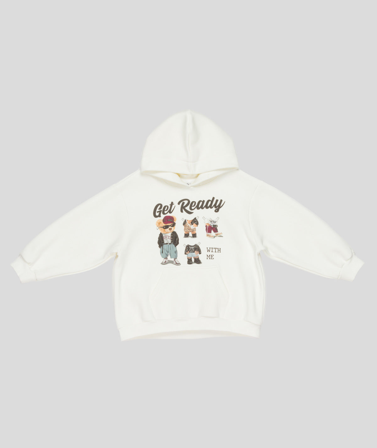 FELPA CAPPUCCIO GIRL LULU BY MISS GRANT - LL4033