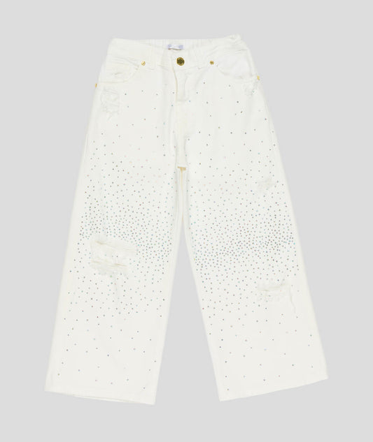 PANTALONE GIRL CON STRASS LULU BY MISS GRANT - LL4134