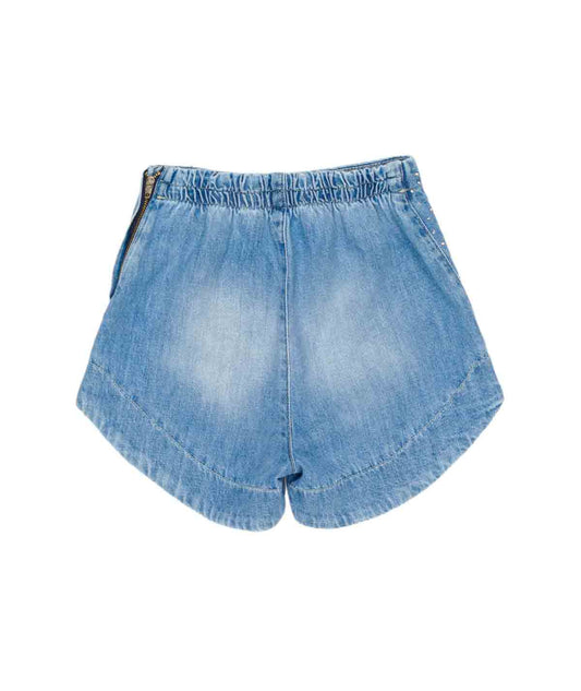 SHORTS JEANS GIRL CON STRASS LULU BY MISS GRANT - LL4136