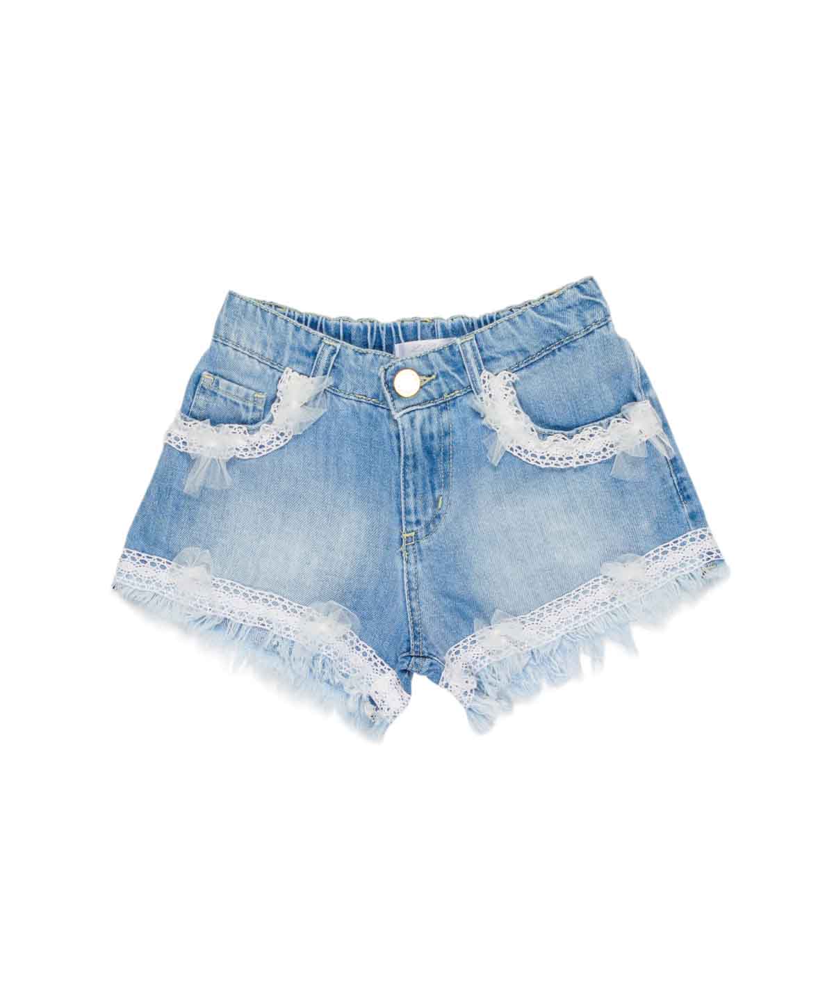 SHORTS JEANS GIRL LULU BY MISS GRANT - LL4139