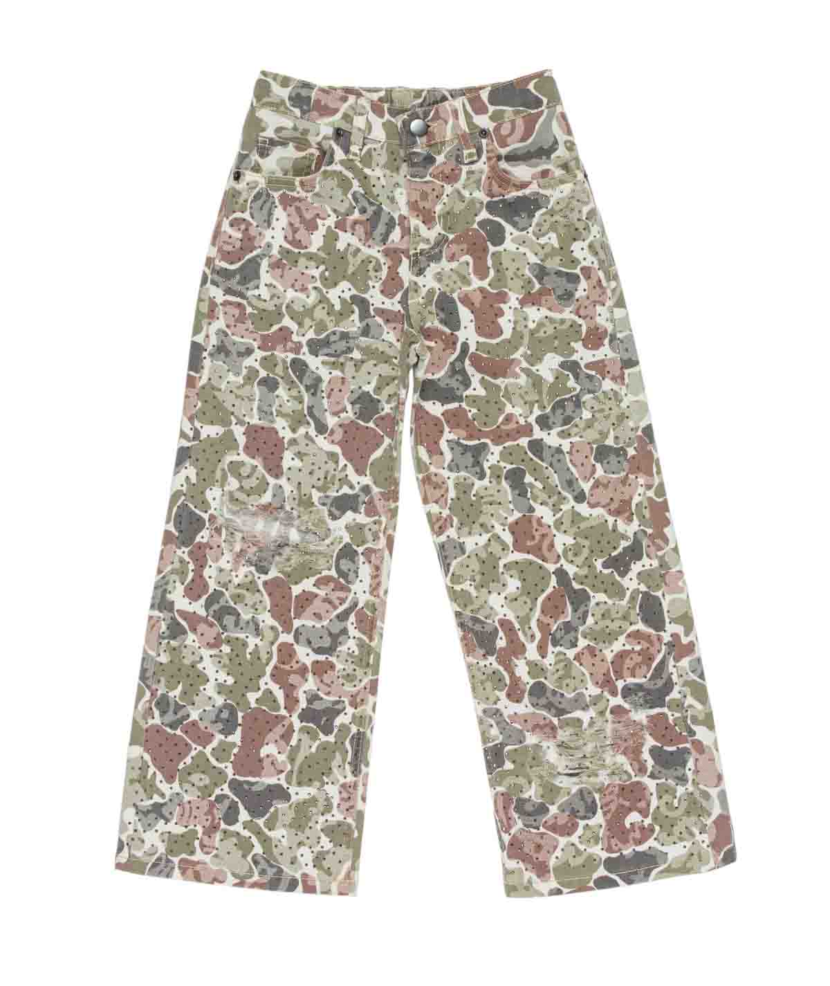 PANTALONE GIRL CON STRASS LULU BY MISS GRANT - LL4352