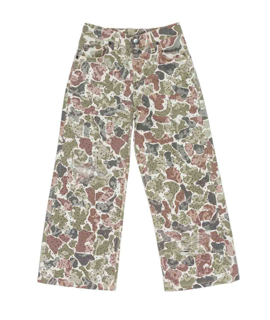 PANTALONE GIRL CON STRASS LULU BY MISS GRANT - LL4352