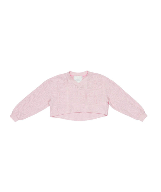 FELPA JACQUARD GIRL LULU BY MISS GRANT - LL4408