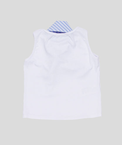 CANOTTA + FOULARD GIRL LULU BY MISS GRANT - LL4424