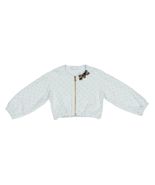 FELPA ZIP BABY MISS GRANT - MG1808