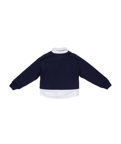 FELPA + CRAVATTA GIRL SO TWEE - ST0130