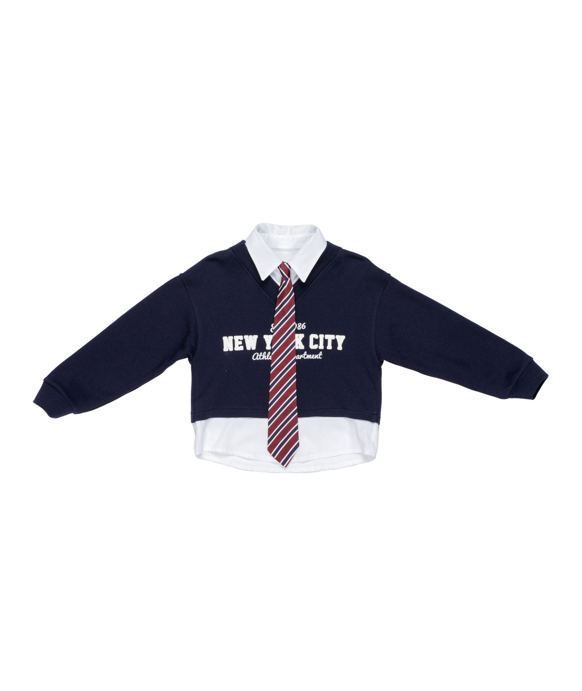 FELPA + CRAVATTA GIRL SO TWEE - ST0130