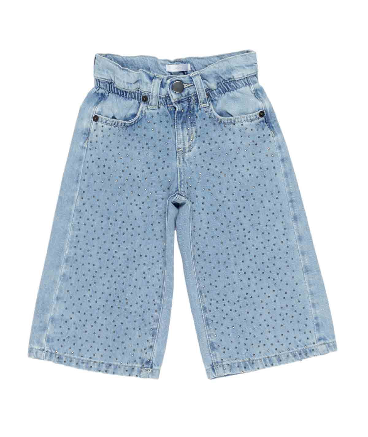 JEANS BABY CON STRASS U+E - UE1873