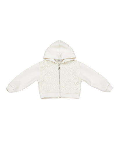 FELPA CAPPUCCIO ZIP BABY U+E - UE2111