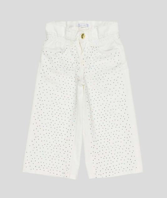 PANTALONE BABY CON STRASS U+E - UE2141