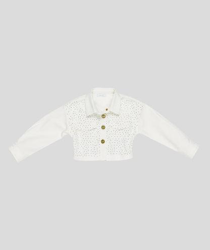 GIUBBINO BABY CON STRASS U+E - UE2143